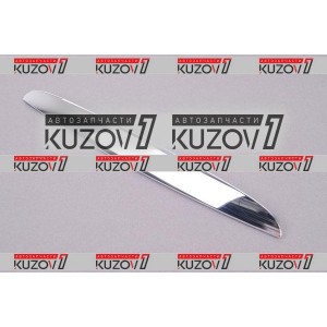 НАКЛАДКА НАД РЕШЕТКОЙ РАДИАТОРА (ПРАВАЯ) ХРОМИРОВАННАЯ - фото